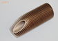 High Heat Exchanging Finned Copper Tubing For Water Boiler / Gas Wall Hanging Heater
