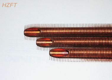 การถ่ายเทความร้อนท่อครีบทองแดงยืดหยุ่นสำหรับเครื่องระเหยโคแอกเซียล 10.2 มม. ด้านใน Dia